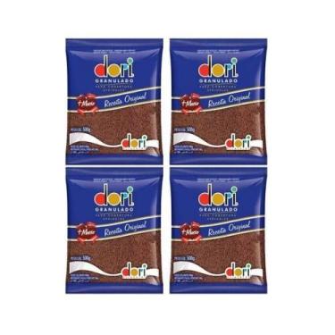 Imagem de Kit Granulado Macio 500g Com 4 Unidades Dori