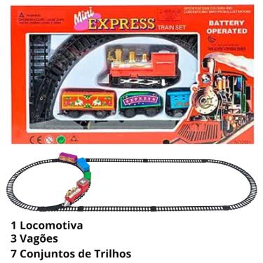 Imagem de Trenzinho Clássico Expresso Ferrorama  Trêm Elétrico