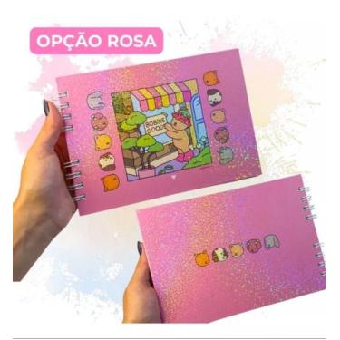 Imagem de Livro Bloco Colorir Bobbie Goods 50 Desenhos Coloring Book para adulto