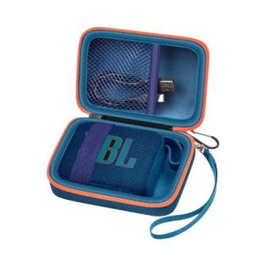 Imagem de Estojo de Transporte à Prova d'Água para JBL Go 4, 3, 2 e Eco, AZUL PR