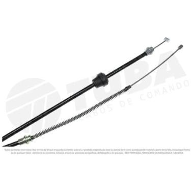 Imagem de Cabo de comando do freio Dianteiro Chevrolet S10 1995 a 2012 - TUBA