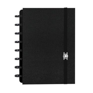 Imagem de Caderno Criativo Executivo Black Premium A4/A5 Disco Inteligente (Médio A5)