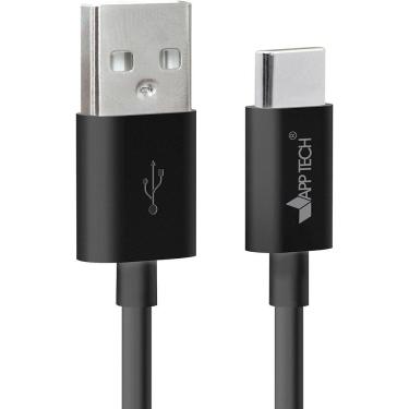 Imagem de Cabo USB 2.0 A para Tipo-C 1m preto App-tech pt 1 un