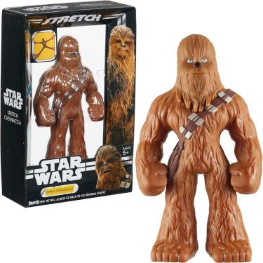 Imagem de Boneco de ação elástico Star Wars Chewbacca, pacote com 1 pacote