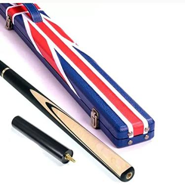 Imagem de LUZTOL Tacos de sinuca tacos de sinuca taco de bilhar taco de sinuca cabeça pequena preto 8 preto oito taco estilo chinês oito bolas Snooker (cor: 4, tamanho: 9,5 mm)