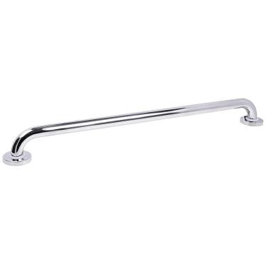 Imagem de Barra de Apoio Inox 70cm Idoso Deficiente Cadeirante Suporte Banheiro Box Corrimao Segurança Evita Queda Acessibilidade