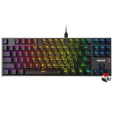 Imagem de Teclado Gamer Redragon Dharma Pro TKL K660 RGB - Preto, preto