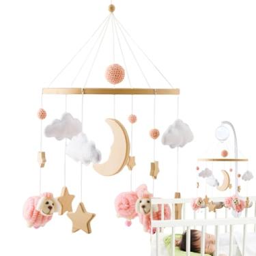 Imagem de Móbile Para Berço,Pendente Decorativo para Berço Portátil | Móbile Interativo Calmante Estilo Bohemiano para Quarto, Carrinho, Cama e Brincadeiras 0-3 Meses