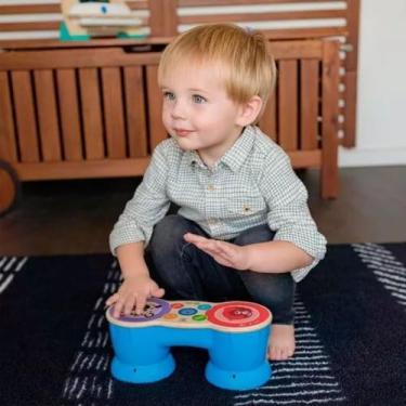 Imagem de Brinquedo Tambor Infantil Educativo Bebê Som Musical Sensorial Diverti