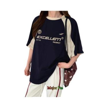 Imagem de Camiseta Feminina Vermelha Plus Size - Malha, Manga Curta e Gola O, BR