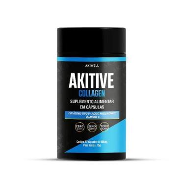 Imagem de Akitive Collagen - Colágeno Tipo 2 + Ácido Hialurônico + Cúrcuma - Aki