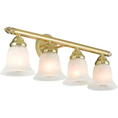 Imagem de Livex Lighting 1064-02 Neptune 4 luzes de banho de latão polido