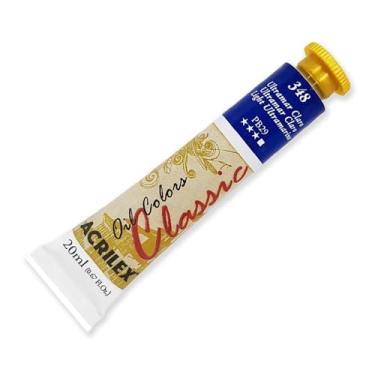 Imagem de Tinta a Óleo Acrilex 20 ml Avulso Ultramar Claro 348