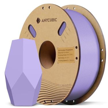 Imagem de ANYCUBIC Filamento Pla Fosco 1,75 Mm, Filamento Pla Para Impressão 3D 1,75 Mm, Precisão Dimensional +/- 0,02 Mm, Carretel De 1 Kg (2,2 Lbs), Roxo Fosco