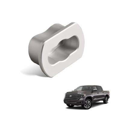 Imagem de GrteRokky Bucha de dobradiça de porta traseira de alumínio compatível com Toyota Tundra 2007-2021 para porta traseira traseira lado esquerdo do motorista 66102-0C021