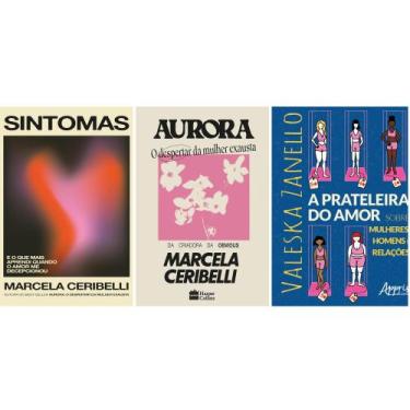 Imagem de Kit Livros Sintomas + Aurora + A prateleira do amor - HarperCollins/ A