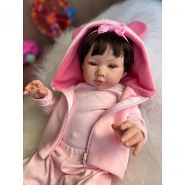 Imagem de Bebê Reborn Manu - Kit Completo Corpo Do Bebê Vinil