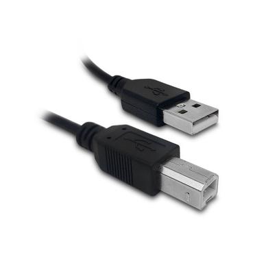 Imagem de Cabo Usb Para Impressora Pluscable, Sem Filtro, 2 Metros, Preto - Pc-usb1801