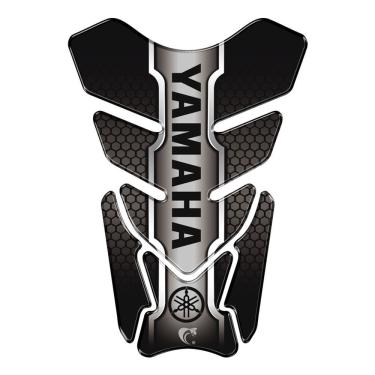 Imagem de Adesivo Resinado Protetor De Tanque Moto Yamaha Preto Cor Preto