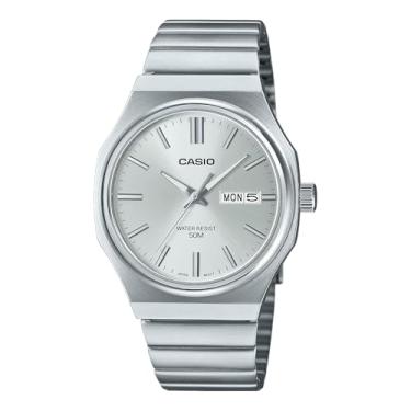 Imagem de Relógio CASIO masculino analógico prata MTP-E735D-7AVDF