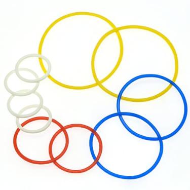 Imagem de Cobers Conjunto De Peças Técnicas Com 10 Elásticos Compatíveis As Principais Marcas Blocos Construção Para Carro, Motor E Moc