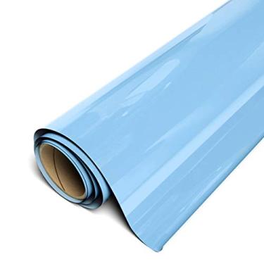 Imagem de Siser EasyWeed HTV Rolo de 30 cm x 9 metros - Vinil de transferência de calor para ferro, Pale Blue, 1