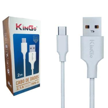 Imagem de Cabo Carregador 2 Metros para Samsung Note 8   - Cabo USB C - KinGo