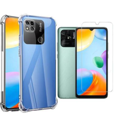 Imagem de Capa Anti Impacto Para Xiaomi Redmi 10C + Pelicula Vidro 9H - Inboxmob