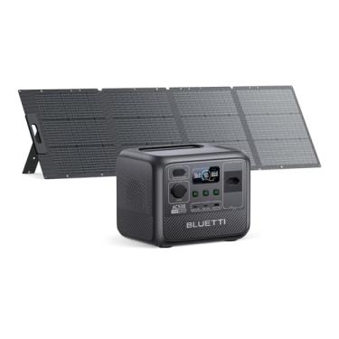 Imagem de BLUETTI AC50B Gerador com Painel Solar de 200W, Saída CA de 120V|700W (Pico de 1000W) com Bateria LiFePO4, Saída USB-C PD 65W para Viagem, Camping e Emergência
