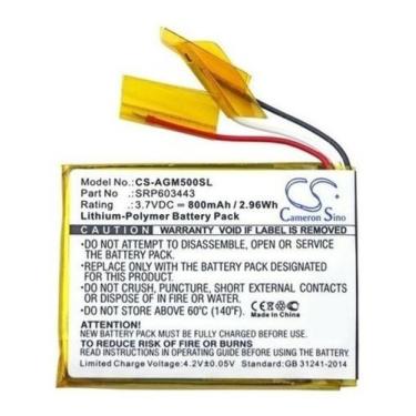 Imagem de Bateria Fone Headset Astro A50 Cs-agm500sl  Srp603443 - bgb