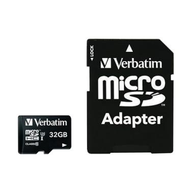 Imagem de Verbatim Cartão de memória 32GB Pro 600X microSDHC com adaptador, UHS-I U3 Classe 10
