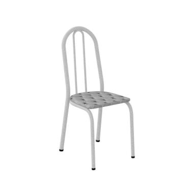 Imagem de Kit Com 2 Cadeiras América 050 Base Branco Para Cozinha