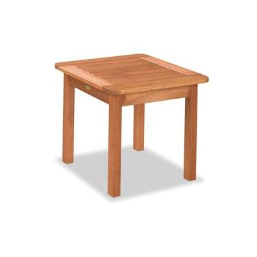 Imagem de Mesa Lateral Recanto Cor Stain Jatoba 50cm - 15677 - Sun House