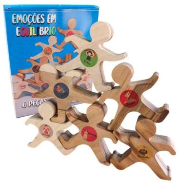 Imagem de Jogo Atividade Equilibristas Das Emoções Para Crianças - Coleção Tea &