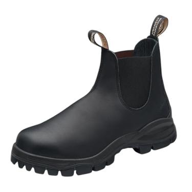 Imagem de Blundstone Bota Chelsea Lug Unissex 2240 Para Homens E Mulheres Com Absorção De Impacto Em Couro Premium Resistente À Água, Preta, 8,5 Eua / 10,5 7,5 Au