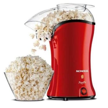 Imagem de Pipoqueira Sem Oleo Mondial Red 1200W 220V, 220V