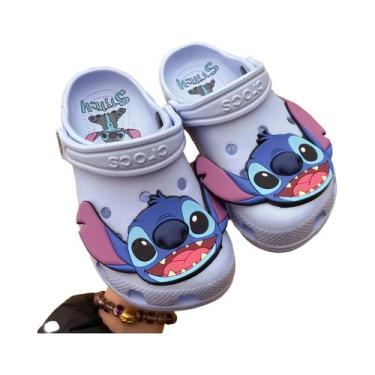 Imagem de Lilo Stitch Crocs Para Meninos Meninas Adultos Antiderrapante Respiráv