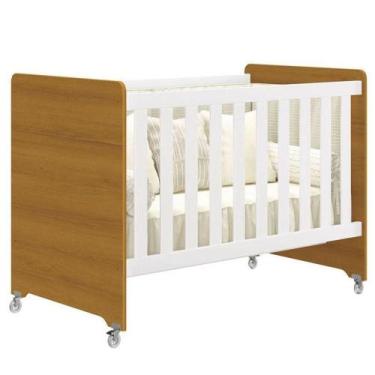 Imagem de Berço Americano Evolution 4 Em 1 Branco Acetinado Savana - Reller - RE