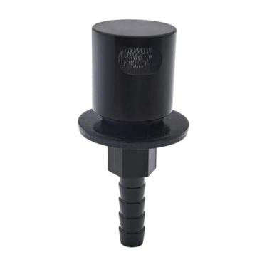 Imagem de QccHieUs Válvula de ventilação de montagem remota com filtro, peça de reparo automotivo, substitui acessórios de tanque de combustível de alto desempenho com, Preto