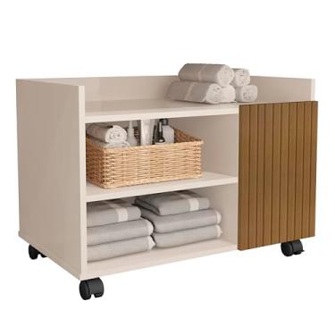 Imagem de armario Gabinete Banheiro Banheiro Organizador Rodízio Londres