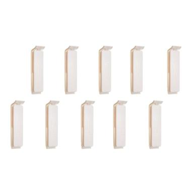 Imagem de Organizador Fecha Saco Pequeno 10 Unidades Branco Metaltru