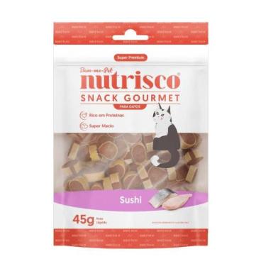 Imagem de Snack Gourmet Nutrisco 45G Sushi Gatos