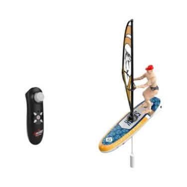 Imagem de Barco De Controle Remoto 2.4G Infantil, Barco Interativo De Vela Oscil