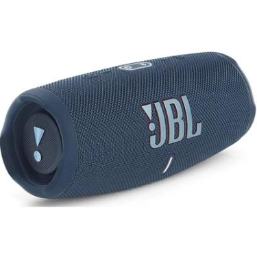 Imagem de Caixa De Som Portátil JBL Charge 5, Bluetooth, 40W RMS, 20 Horas de Bateria, Azul