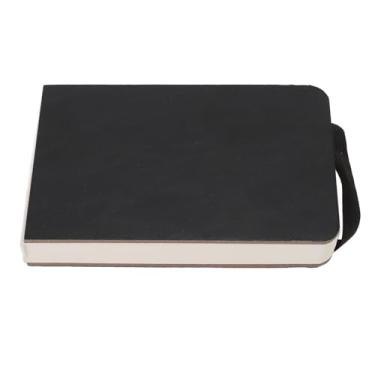 Imagem de LiebeWH Caderno de Desenho de Aquarela 30 Folhas 300gsm Pocket Pintura de Bolso Portátil Mini Viagem Art Journal for Outdoor Sketching Landscapes Doodles (Preto)