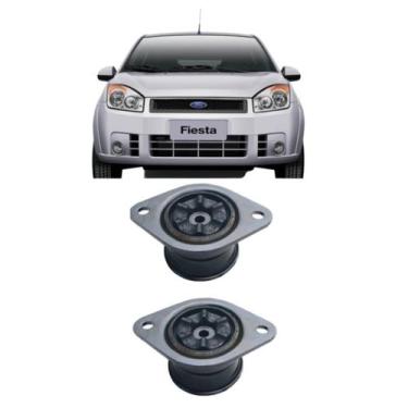 Imagem de Par Coxim Batente do Amortecedor Traseiro Ford Fiesta 02/.. - Solupe P