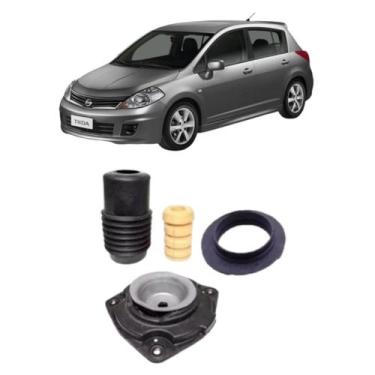 Imagem de Kit Coxim Batente Amortecedor Dianteiro Tiida 1 Lado - Jepaflex