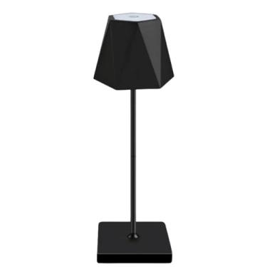 Imagem de Luminária Abajur LED de Mesa | Recarregável – Touch – Luz Branca Quente, Frio ou Neutra | Dimerizável e Sem Fio | Ideal para Escritório, Leitura e Quarto