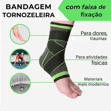 Imagem de Tornozeleira Ajustável para Prevenção de Lesões no Tornozelo - ASAF