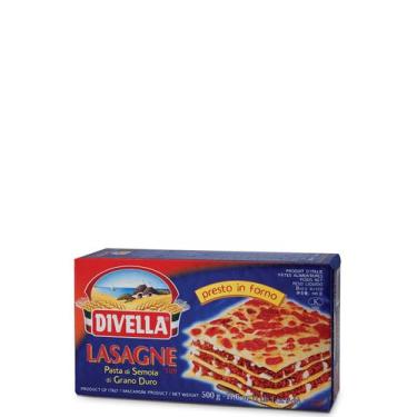 Imagem de Massa divella 109 lasagne semola 500g
